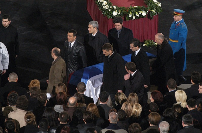The funeral of Zoran Đinđić